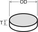 piezoelectric ceramic disc dimensions