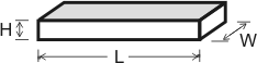 piezoelectric ceramic plate dimensions